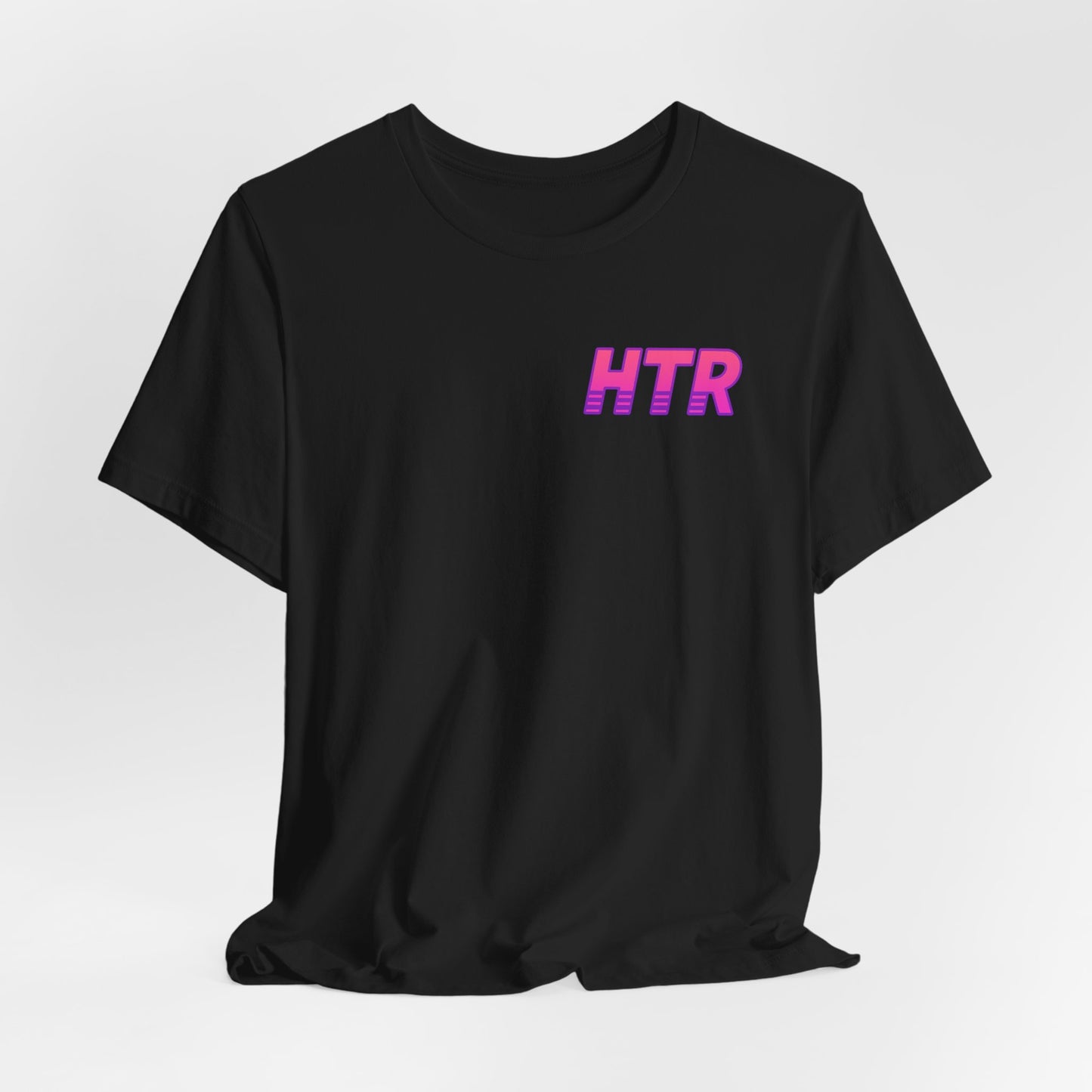 Hot Tub Report Tee — Retro Vaporwave HTR Graphic T‑Shirt