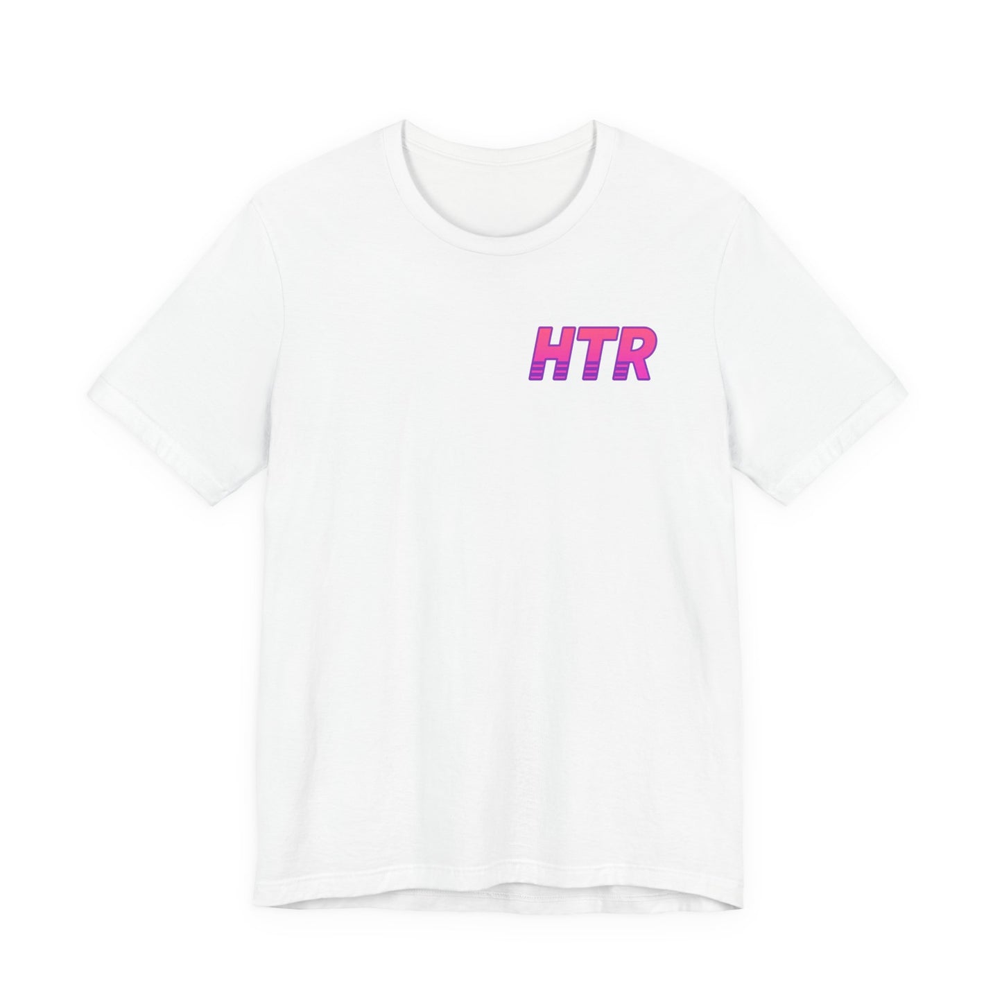 Hot Tub Report Tee — Retro Vaporwave HTR Graphic T‑Shirt