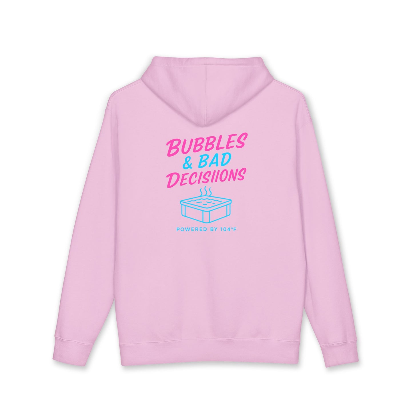 Hoodie — "Bubbles & Bad Decisions" Retro Bubble Tea Pullover
