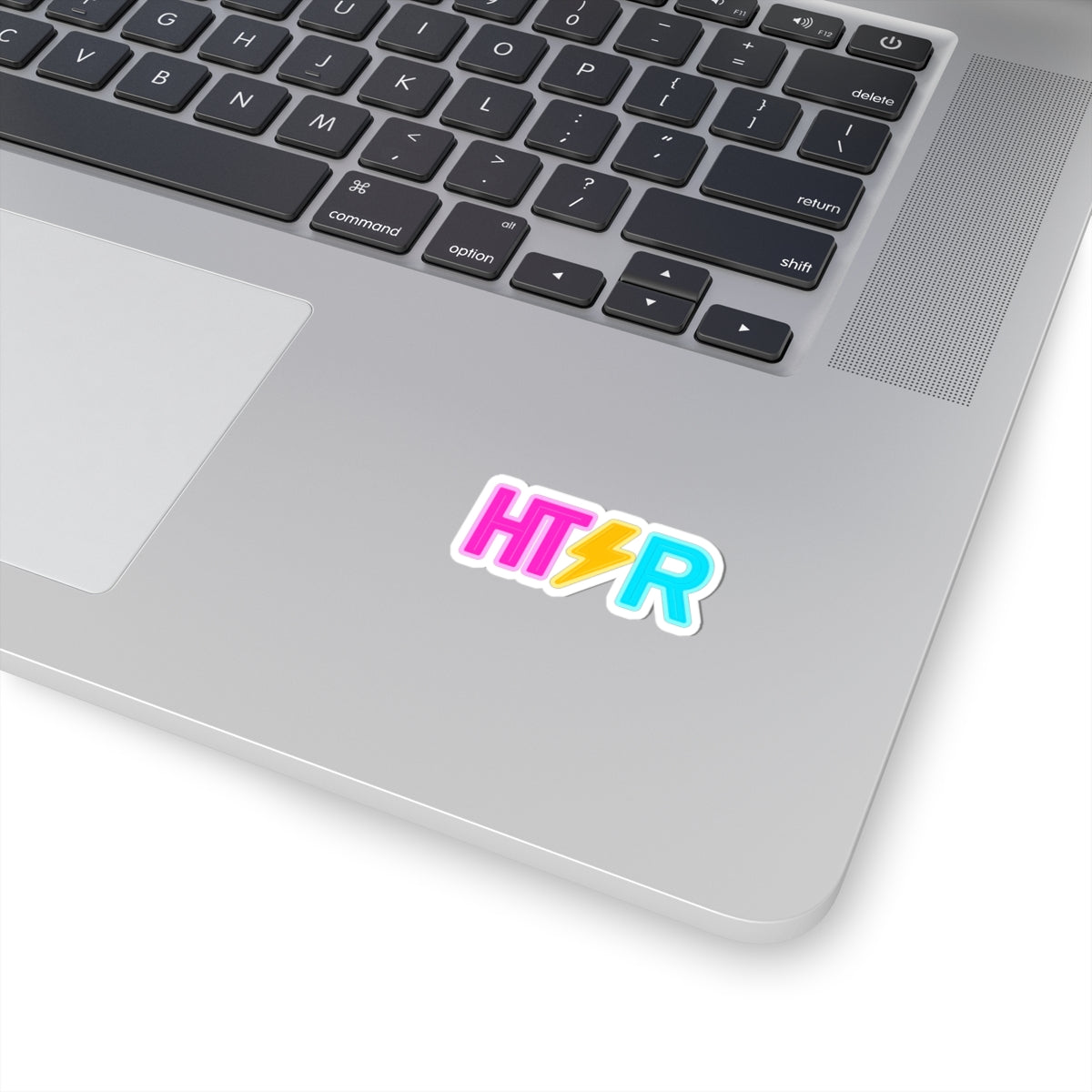 HTR Neon Sticker — Colorful Kiss-Cut Laptop Decal