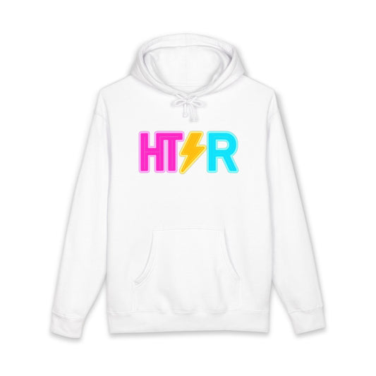HTR Colorblock Hoodie — Bold Neon Lightning Sweatshirt