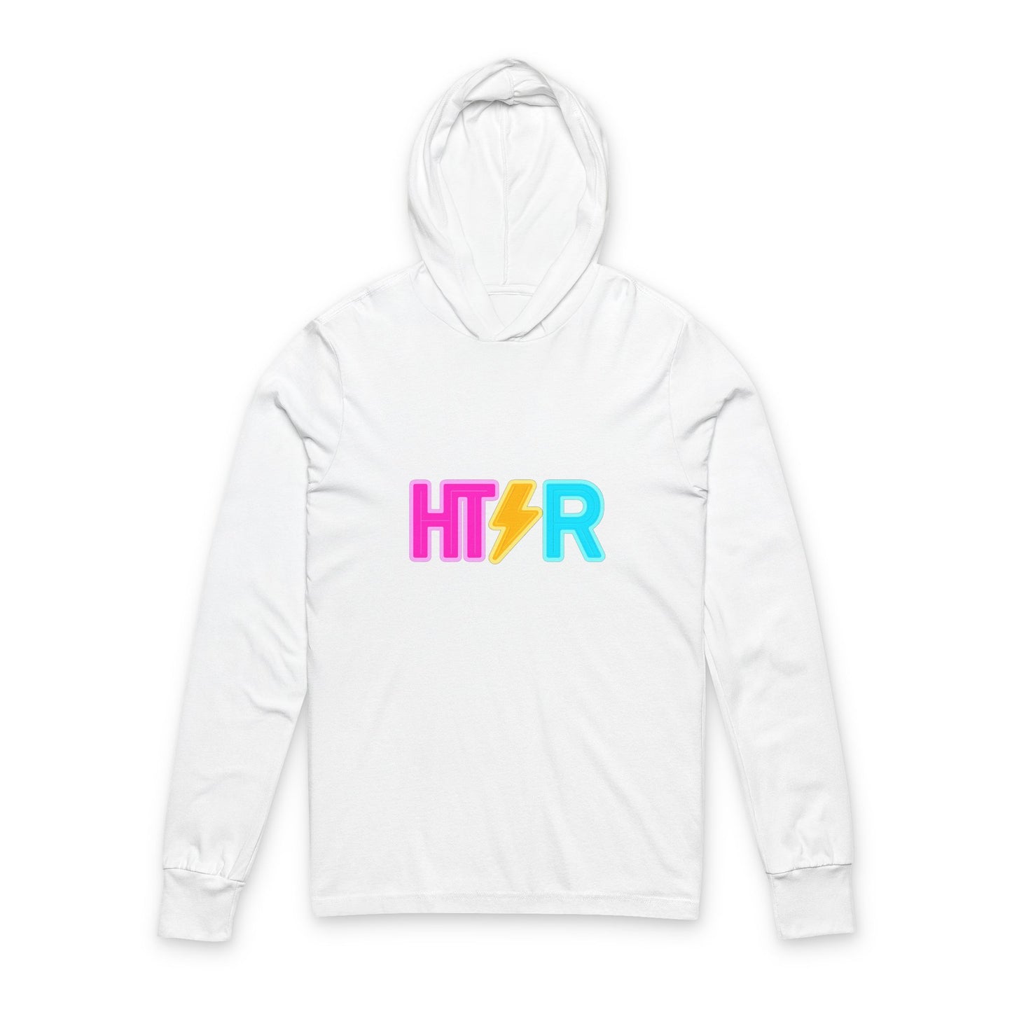 HTR Lightning Logo Hooded Long Sleeve Tee