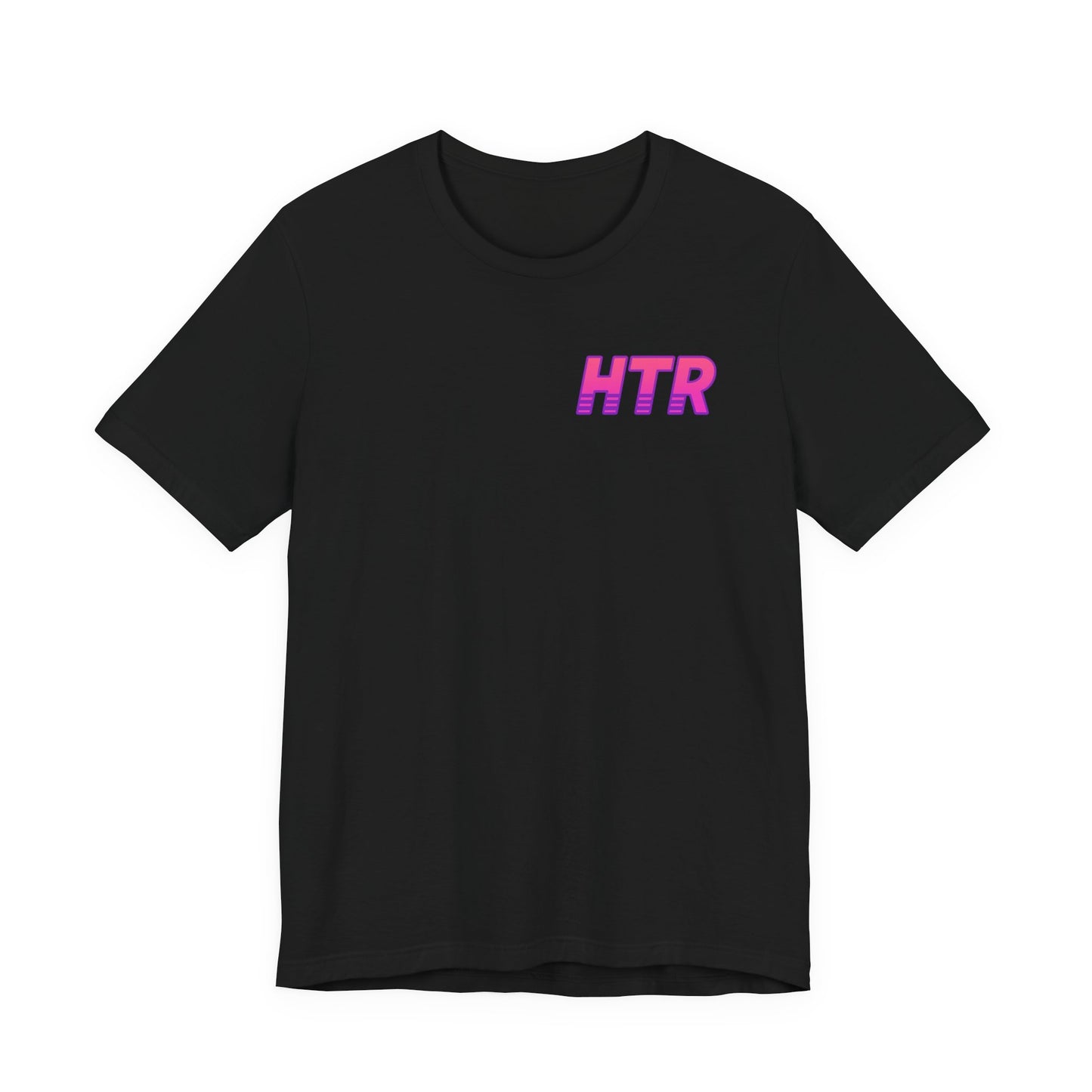 Hot Tub Report Tee — Retro Vaporwave HTR Graphic T‑Shirt