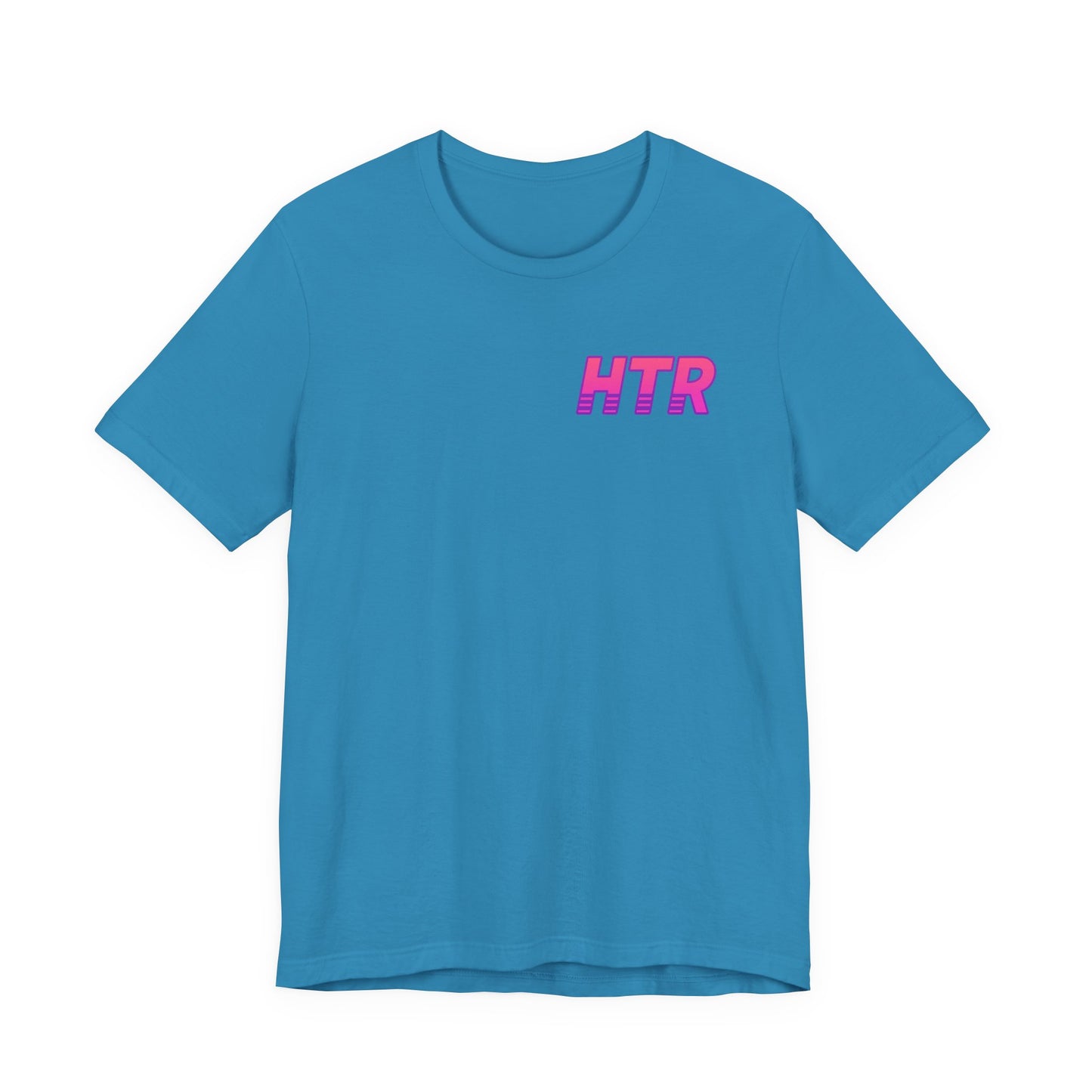Hot Tub Report Tee — Retro Vaporwave HTR Graphic T‑Shirt